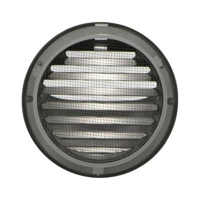 ステンレス鋼のプラスチック半硬柔道管 125MM 丸型換気口カバー壁扇風機