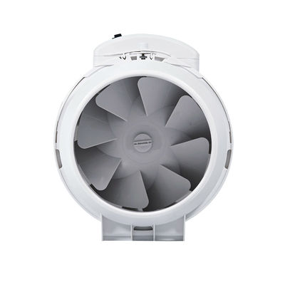 AC 黒 110/220V 60/50Hz 100/125/150mm 静かな混合流出排気管内扇風機