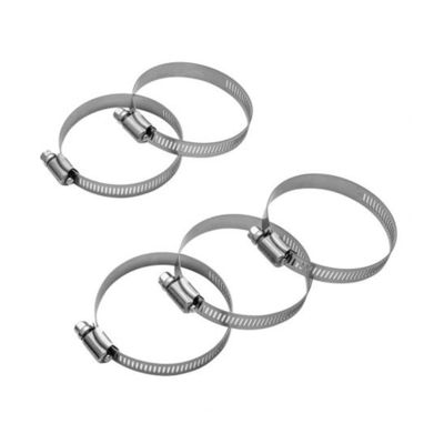 プラスチックのアパート 6 インチホースクリップ 調整可能な 141mm-165mm 304ステンレス鋼