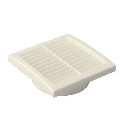 白 100/125/150mm 換気用 壁扇風機設置用 プラスチック製の卵箱グリル
