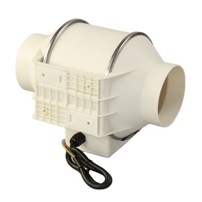 プラスチックブレード 遠心扇 125mm 低騒音 水栽培 電気混合流通扇