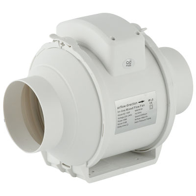 100/125/150mm 水栽培 静かな混合流出 エグゼスト 壁掛け用インラインチャット扇風機