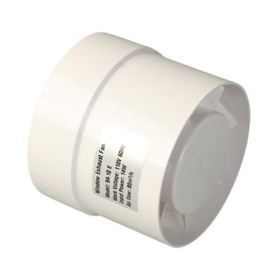 11AC 220V インライン プラスチックのインラインチャットファン 改善された空気循環と換気