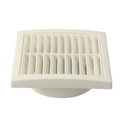 ホワイトプラスチック 100-150mm マス HVAC エア排気孔/エアダクトの供給孔 OEM/ODM設計