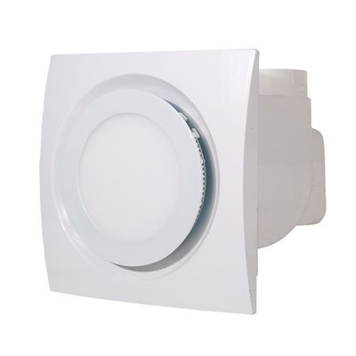 6 8 インチ低騒音抽出機 静かな電気温室 LEDライト壁掛け排気扇付きの広角換気