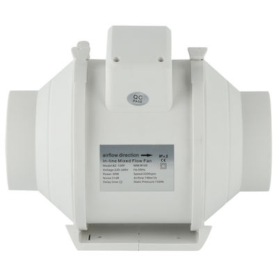 プラスチックEC換気システム 扇風機 150mm 8インチ 壁扇風機 高速マウント