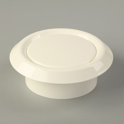 白 100mm 水素式インライン扇風機 高速ミックスフロー換気