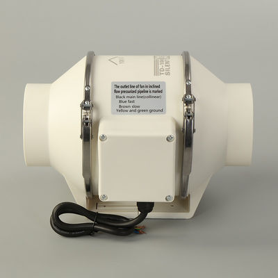 壁掛け混合流量インラインダクト扇風機 変速制御器100mm 240V