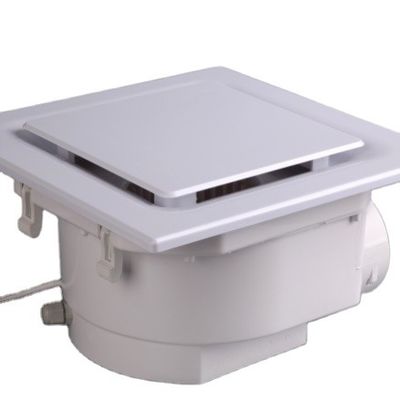 リテール 4 インチ 天井に設置された静かな換気抽出扇 バックシャッターと浴室のためのライト
