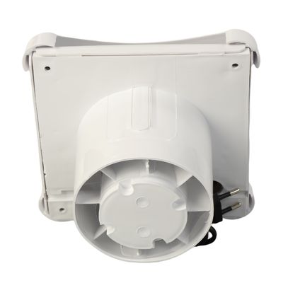 100mm バスルーム 超静かな換気扇と LEDライト 壁掛け排気扇