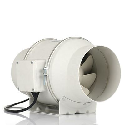 8インチ 250mm カスタマイズ サイレント シングルスピード ミックスドフロー インラインダクトファン