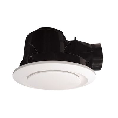 10 インチ キッチン バスルーム カスタマイズ 壁掛け 換気装置 LEDライト エア抽出扇風機