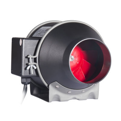100~240V 低騒音 4インチ 100mm インラインダクト扇風機