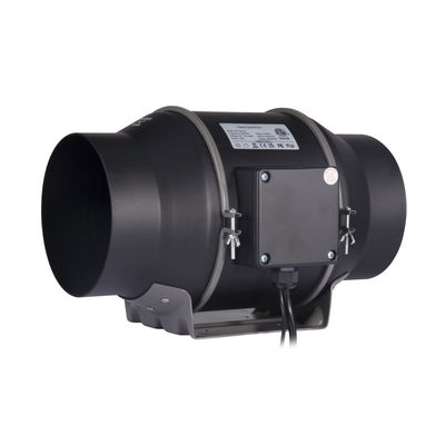 6インチEC 100~240V インラインダクトファン WiFiアプリ付き インラインダクトファン