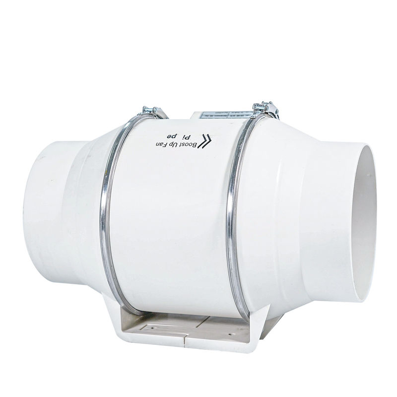 プラスチック 220V 4/5/6インチ 100/125/150/200mm 通気管 混合流出排気管 インライン扇風機