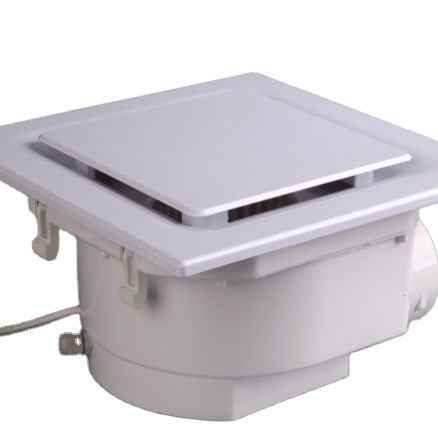 低騒音 プラスチック 天井 壁 装着 換気 エグゼストファン LED ライト 6 インチ