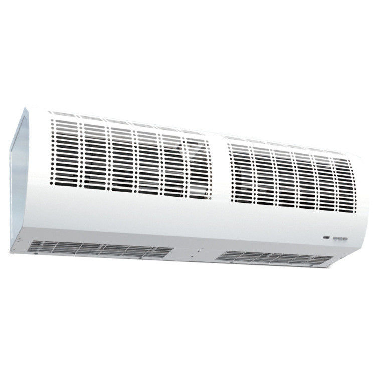 壁に装着された白い空気カーテン ドア 220V 230V低騒音扇風機速度 11m/s