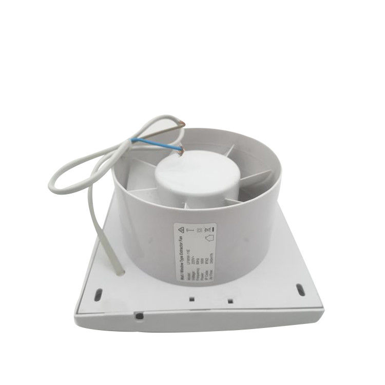 210mm 壁天井マウント 引換スイッチとLEDライト付き換気扇 白 23-65mm