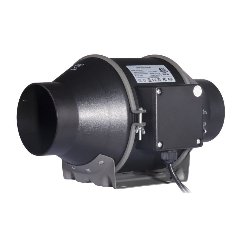 100~240V 低騒音 4インチ 100mm インラインダクト扇風機
